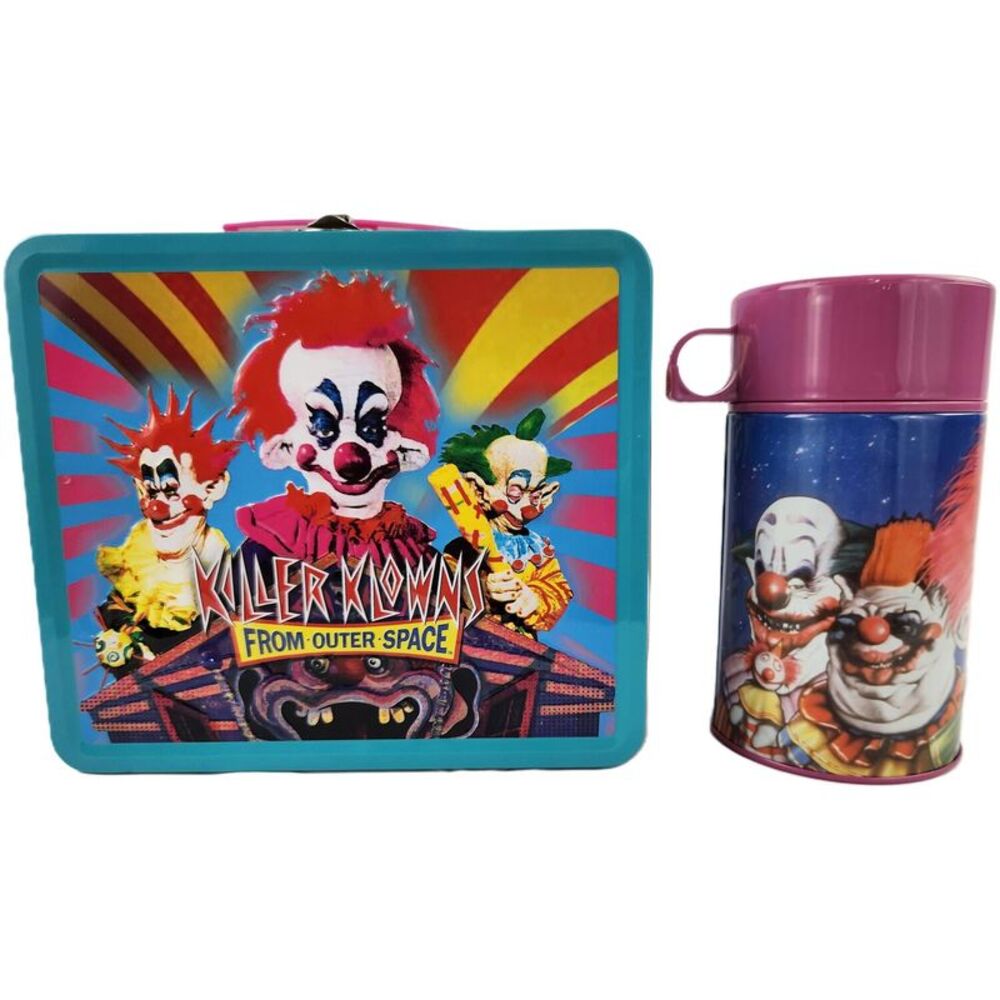 Killer Klowns From Outer Space - Tin Lunchbox with Soup Container COLLECTIBLES